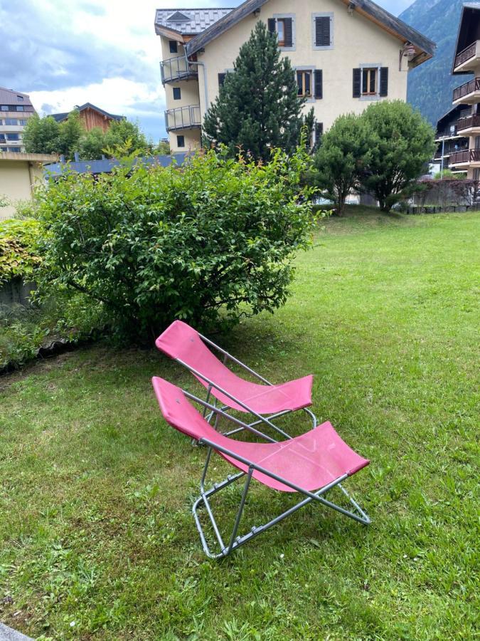 Appartement Style Chalet Avec Grande Terrasse Et Parking Prive Chamonix Ngoại thất bức ảnh